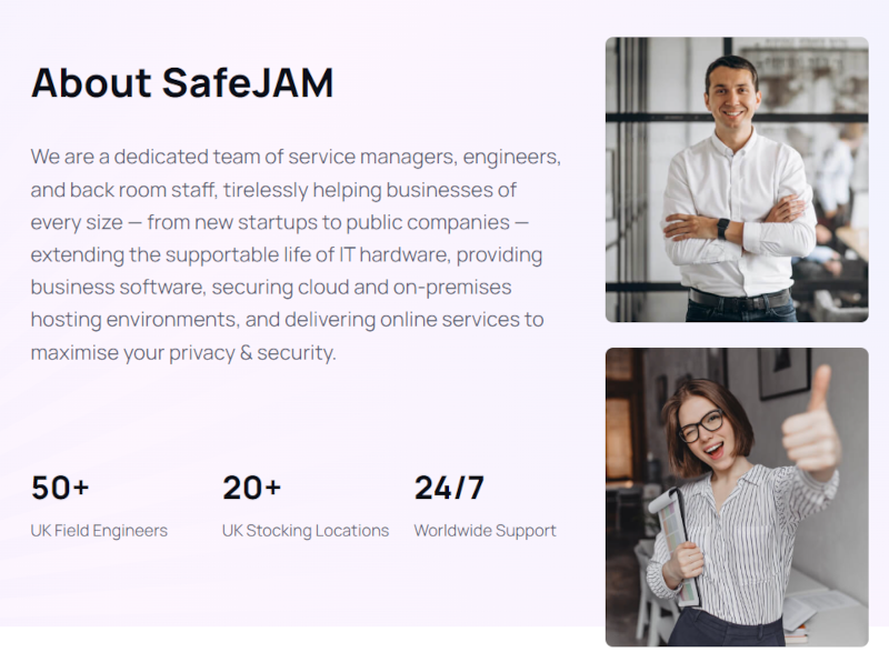 SafeJAM About Us